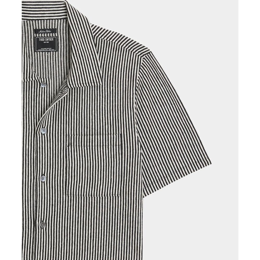 NWT Todd Snyder Linen-Cotton Polo Size L - Picture 4 of 5